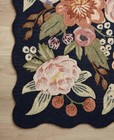 Hand Tufted Wool Floral Rug Colorful Modern Botanical Carpet for Living Room