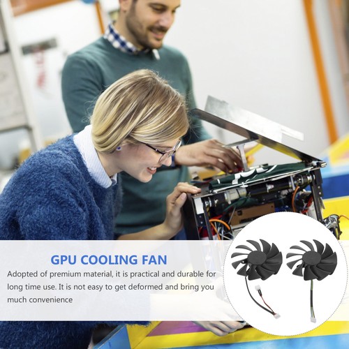 1 para zamiennych chłodnicy GPU kompatybilnych z wentylatorami chłodzącymi GPU PLA09215B12H - Zdjęcie 9 z 12
