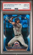 2023 Bowman Draft Sapphire Edition Nolan McLean, 1st Bowman, New York Mets