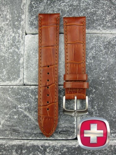 22 mm genarbtes leder armband uhrenband braun blau schwarz VICTORINOX SWISS ARMY GX - Bild 7 von 23