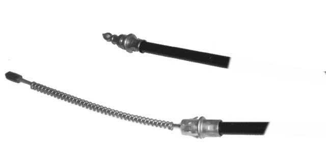 Cable de freno de estacionamiento trasero derecho compatible con: Jeep Scrambler Raybestos Element 1981-1984 Foto 3 de 4