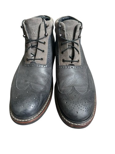 Vintage Wolverine 1000 Mile Wingtip Brown Leather Boots Mens Size 13 - Picture 6 of 9