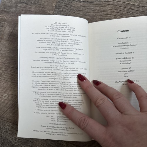 Student Editions Ser.: Blood Brothers by Willy Russell(2025,Paperback) FREE Del - Picture 6 of 9