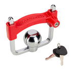 7277 High Visibility Chrome Coupler Lock - Pro Class Security