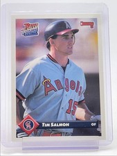 TIM SALMON 1993 DONRUSS RATED ROOKIE BASEBALL ANGELS A RC Q5687