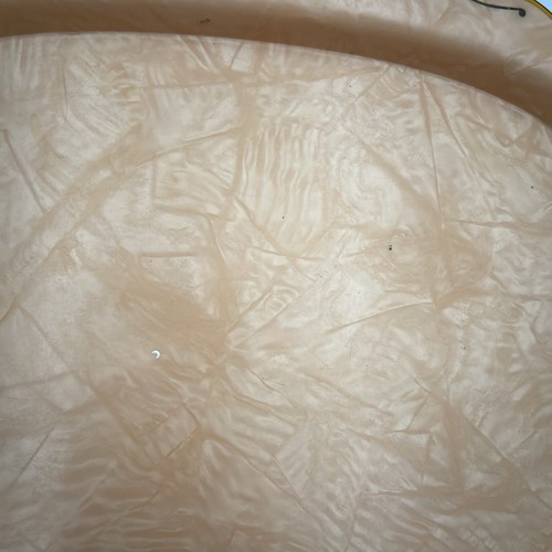 Celluloid Vanity Tray Vintage 1950's Peach Pearlescent / Orange Art Deco - Picture 11 of 11