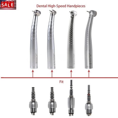 Yabang Handpiece High Speed Fiber Optic Turbine for KaVo Coupler 4/6 Hole Dental