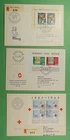 DR WHO 1960s SWITZERLAND (3) FDC S/S  R75290