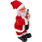 Lovely Santa Doll Ornament Decorative Santa Doll Xmas Tabletop Decoration