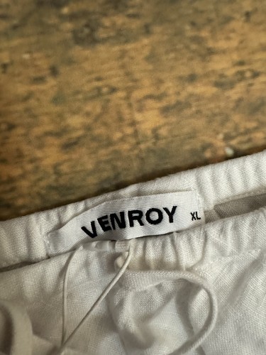 Venroy Damen Schrägrock mit Kordelzug Taille weiß Größe XL - Bild 2 von 5