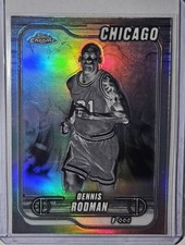 2024-25 Topps Chrome Dennis Rodman #95 Negative Refractor Chicago Bulls 🔥