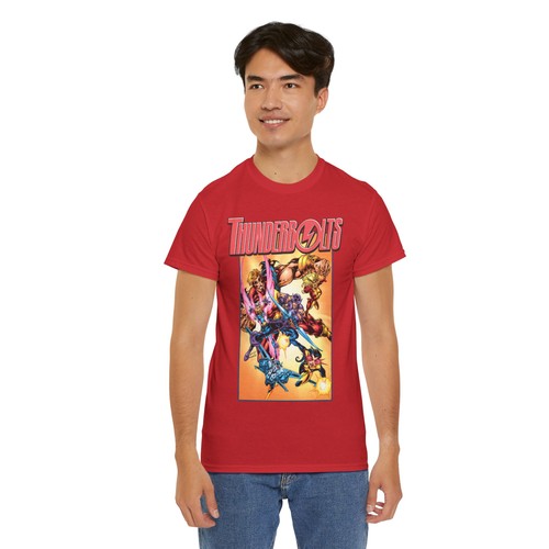 Thunderbolts T-Shirt - Mark Bagley Art - Hawkeye, Songbird - Marvel Comics - Picture 45 of 46