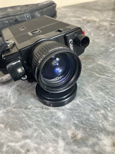 Canon 310XL Super 8 Movie Camera Zoom 8.5-25.5mm F/1 Lens Power Tested Only - Picture 5 of 11