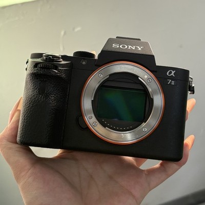 Sony Alpha A7 Mark II ILCE-7M2 24.3MP Digital Camera Body Only - Black