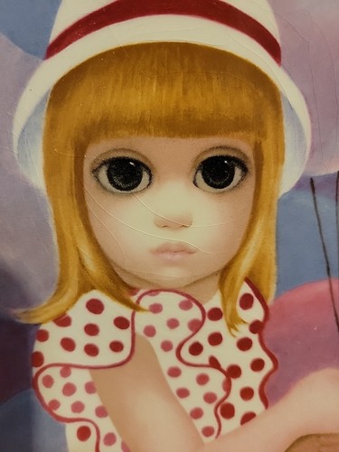 The Balloon Girl Big Eyes 1976 First Limited Edition Plate in Box Margaret Keane - Picture 3 of 4