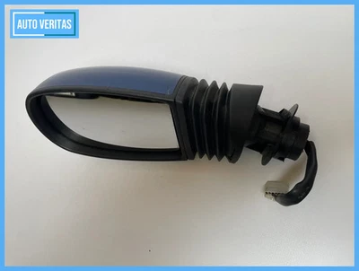 Original Fiat Punto II 2 exterior mirrors / side mirrors, electric, left, blue 0 - Image 1 of 4