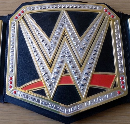 WWE Wrestling World Heavyweight Champion Toy Replica Belt Title Kids WWF 2014 - Picture 3 of 8