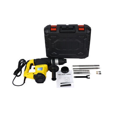 1-1/4" SDS Plus Heavy Duty Rotary Hammer Drill - Vibration Control 3 Functions - Picture 7 of 12