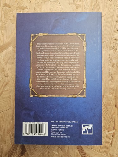Warhammer 40k Knights of Macragge Paperback 2020 Black Library - Imagen 5 de 5