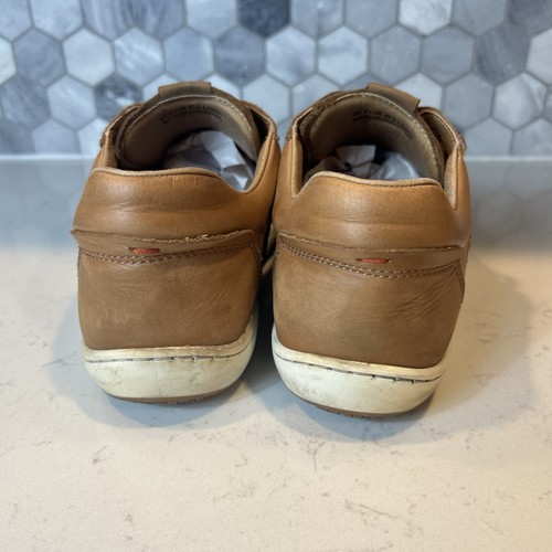 Piloti Drift Größe 11 US hellbraun italienisches Nubukleder Fahrschuhe Turnschuhe lesen - Bild 3 von 23