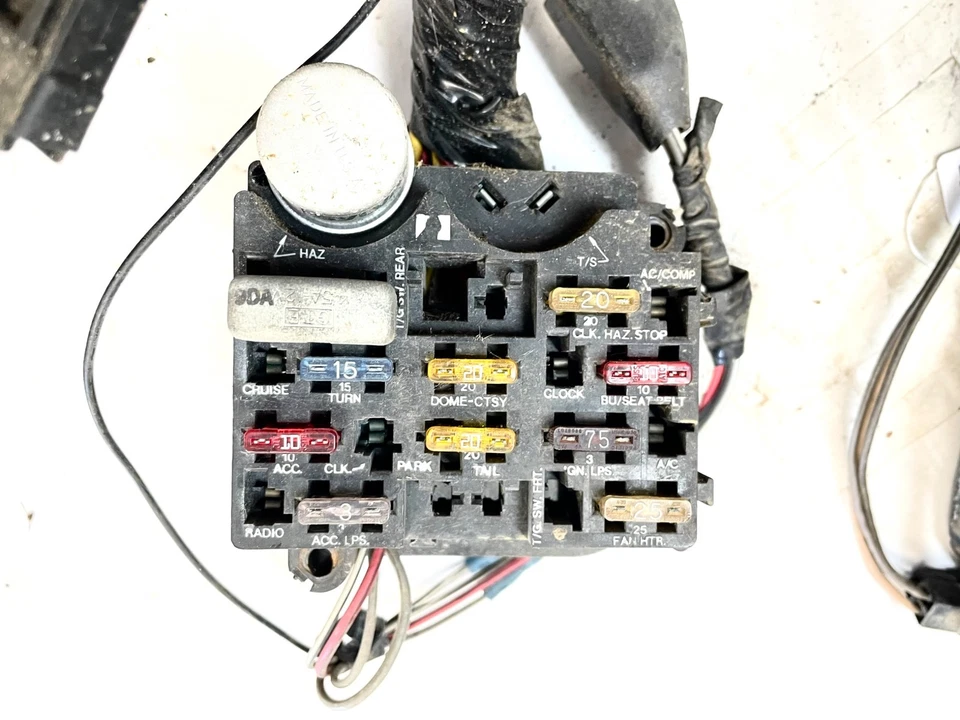 Jeep CJ5 CJ7 debajo del tablero arnés de cables cableado se adapta a 78-81 CJ ENVÍO GRATUITO Foto 2 de 4