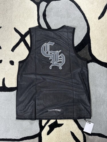 Chrome Hearts schwarz wendbares Basketball Trikot - Bild 3 von 7