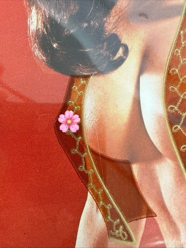 Calendario Vintage 1972 Pin Up Lady Charm Latino Alza Peekaboo Calendario Nudo - Foto 5 di 10