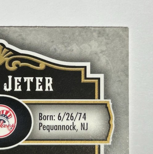 Upper Deck A Piece Of History #63 2009 Derek Jeter - Imagen 9 de 10