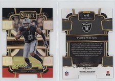 2023 Panini Select Concourse Black & Red Prizm Die-Cut Tyree Wilson Rookie RC
