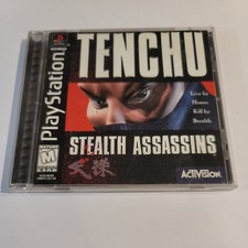 Tenchu: Stealth Assassins PS1 BLACK LABEL (PlayStation 1) CIB COMPLETE & reg