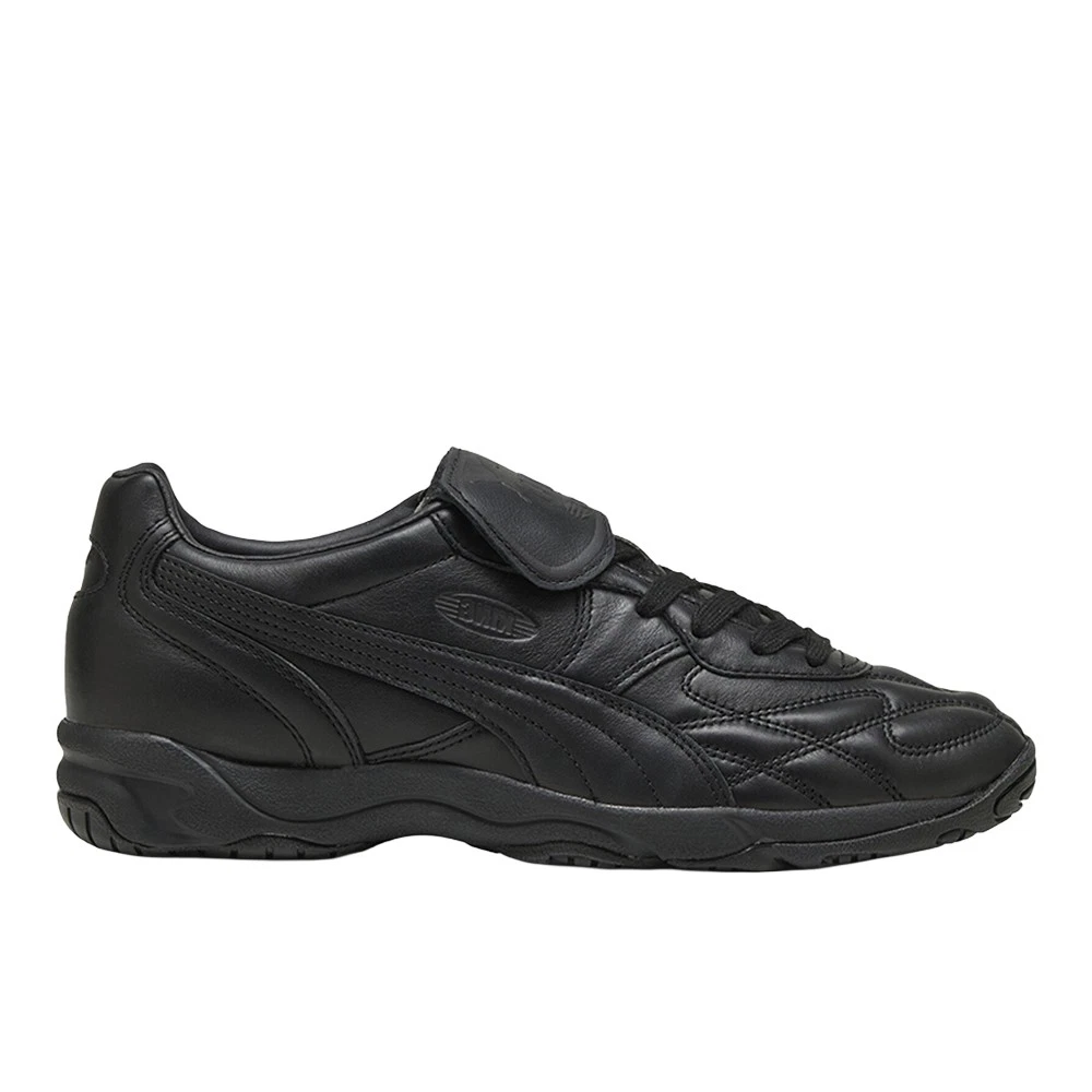 PUMA King Indoor Lace Up Mens Black Sneakers Casual Shoes 40168311