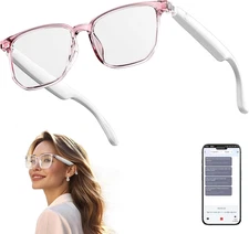 AI Smart Glasses Bluetooth Music 144 Languages Translation Glasses for Men Women