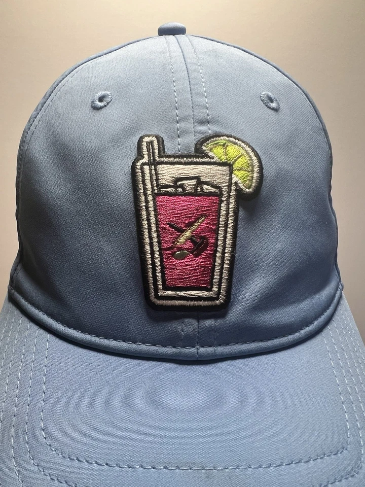 Gorra Taylormade Cóctel Golf Ajustable Azul Transpirable Ligera Gorra Sombrero Foto 2 de 4