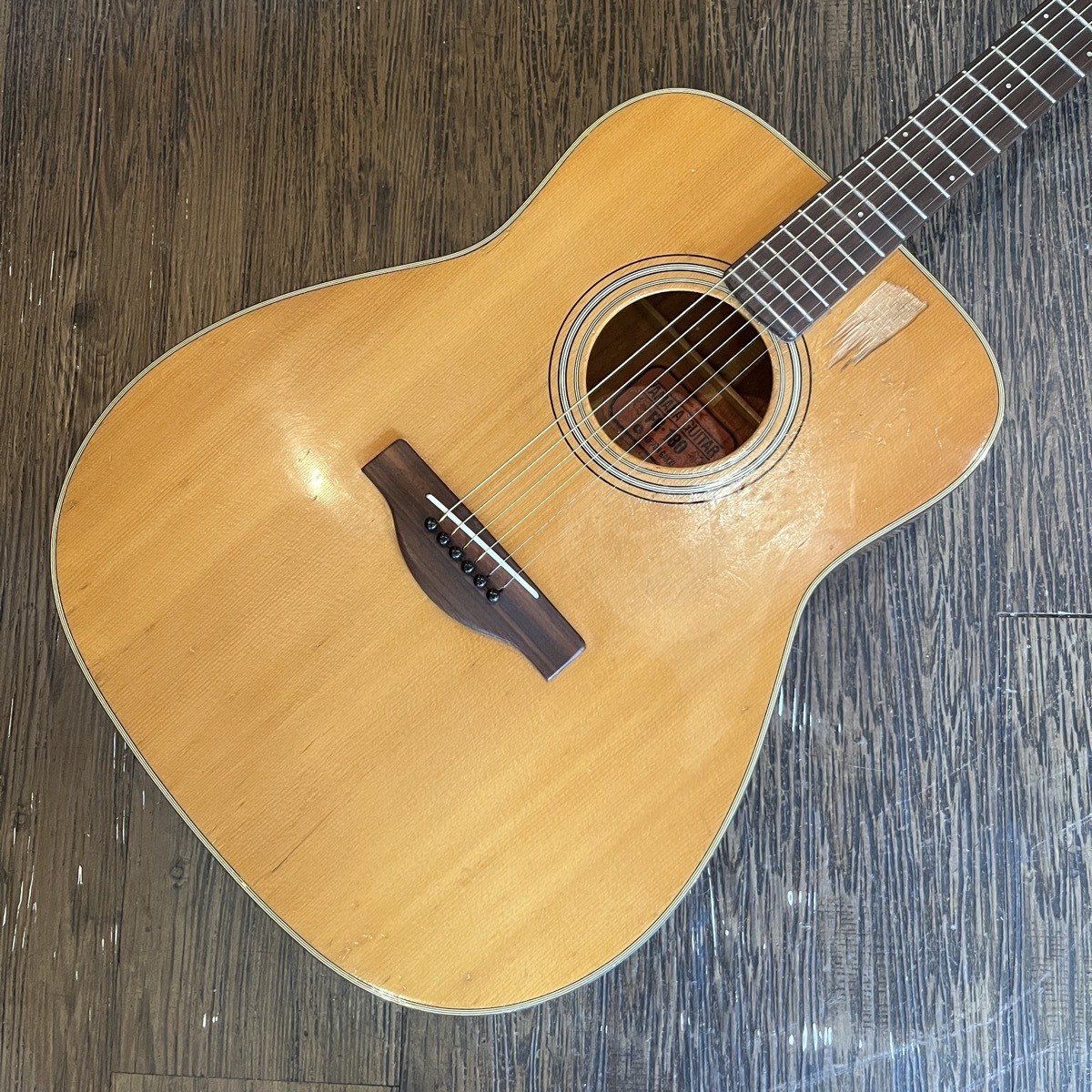 Yamaha Fg-180 Red Label Acoustic Guitar -Z356 No.YG1629 | eBay