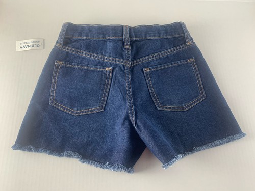 Girls Old Navy Blue Jean Shorts Size 10 NWT School Summer High-rise - Picture 4 of 4
