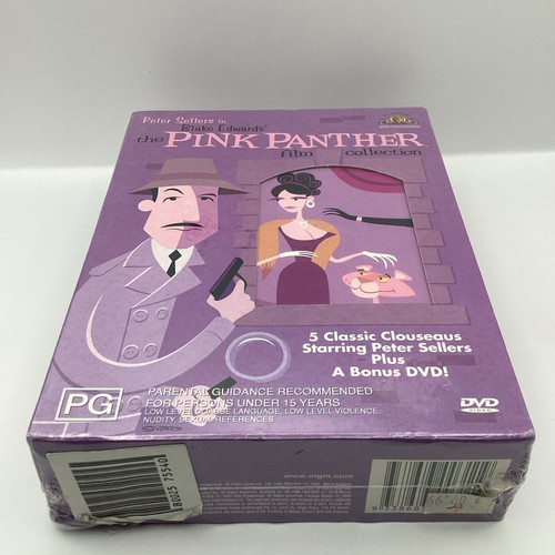 The Pink Panther Film Collection (DVD, Region 4) 6 Disc Box Set - New Sealed N3 - Picture 5 of 7