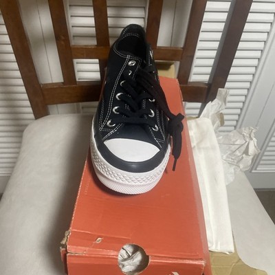 Size 8 - Converse Fragment Design x Moncler x Chuck 70 Low Black