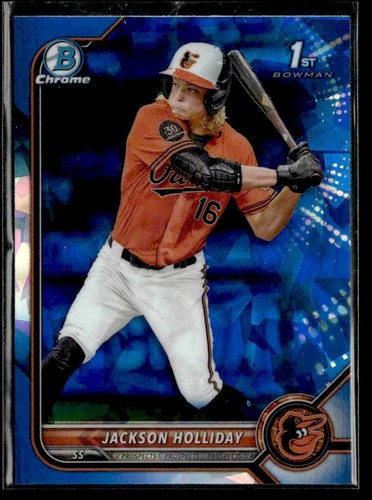 2022 Bowman Draft Sapphire Edition #BDC-168 Jackson Holliday - Picture 1 of 2