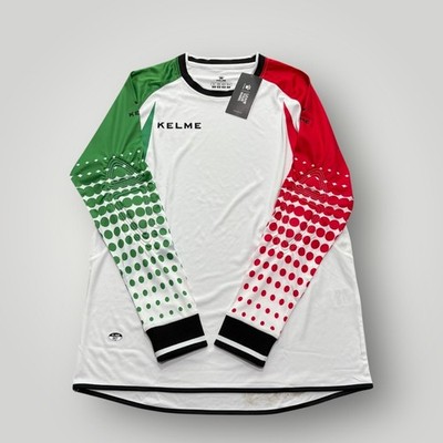 KELME Jersey Mens Medium Multicolor K-AIR Goalkeeper Padded Long Sleeve Soccer