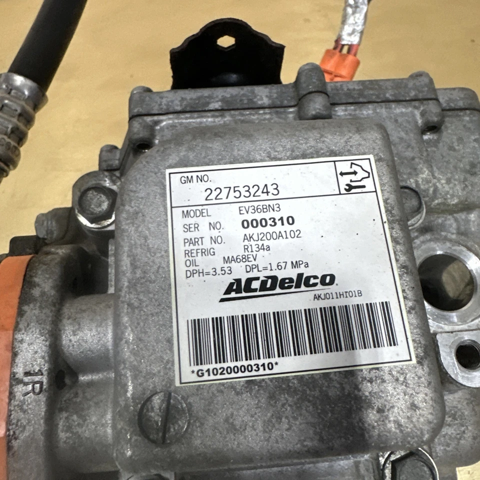 Chevrolet Volt 2011-2015 compresor de aire acondicionado 2287868 OEM Foto 4 de 4