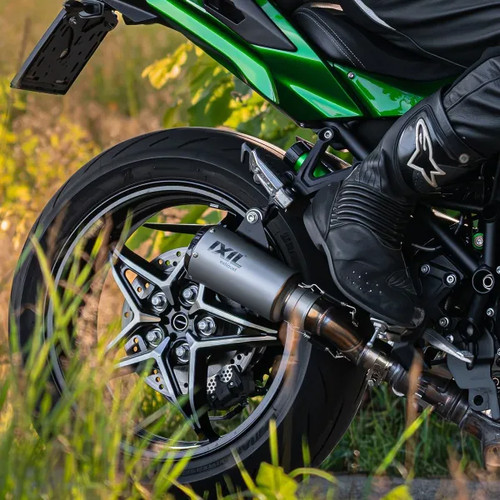 IXIL OVC11SB Conical Black Inox left exhaust racing steel Moto Guzzi V7III 17-20 - Imagen 3 de 6