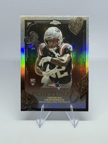 2025 Topps Chrome TreVeyon Henderson Refractor (RAW)
