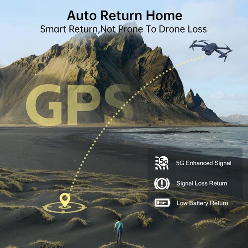 X10 PRO GPS Drone with Camera for Adults 4K UHD, 90 Min Long Flight Time,3280... - Picture 2 of 7