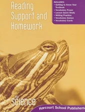 HSP Science: Grade 3 Reading Support & Homework (Hsp Sci 09)