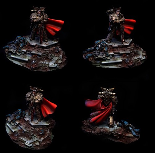 Roboute Guilliman Comisión de Marines Espaciales Magníficamente Pintado Warhammer 40K - Imagen 8 de 15