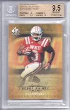 BOBBY RAINEY 2012 SP Authentic CANVAS Collection BGS 9.5 GEM MINT w/2 10 SUBs RC