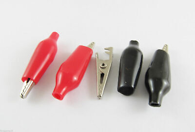Black Red 100A Insulated Battery Clip Clamp for Car Auto Vehicle Xnrtop 2 Piece 90mm Long Battery Alligator Clips Black Red 100A Insulated Battery Clip Clamp for Car Auto Vehicle Xnrtop 2 Piece 90mm Long Battery Alligator Clips