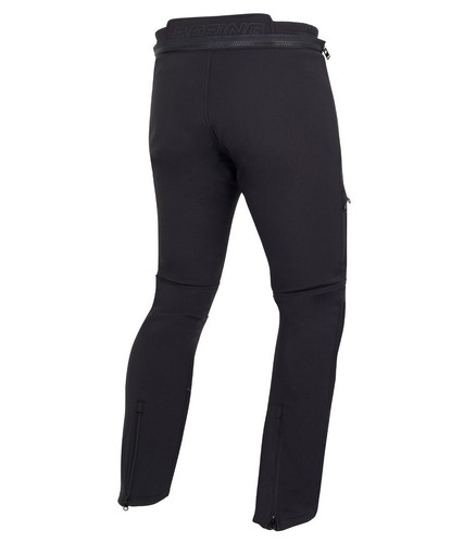 PANTALONI MOTO BERING ALKOR NERO IMPERMEABILE SOFTSHELL TG M - Picture 2 of 2