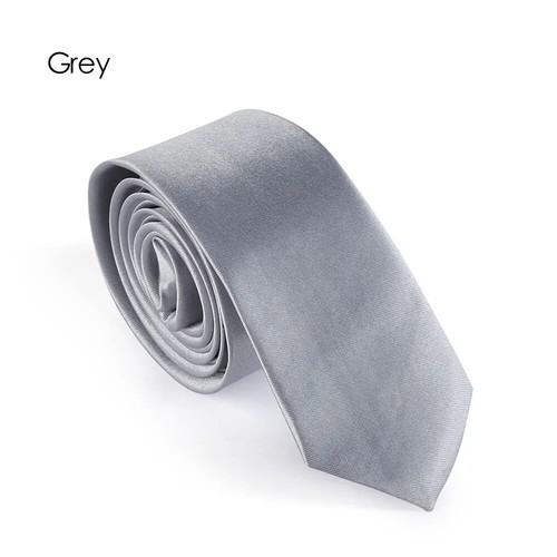 Fashion Casual Slim Plain Mens Solid Skinny Neck Party wedding Tie Silk Necktie - Picture 31 of 33