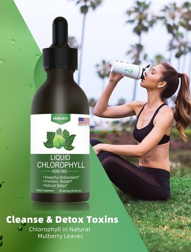 Chlorophyll Liquid Drops - 100% Natural Energy Booster and Immune Support - Inte - Picture 9 of 9